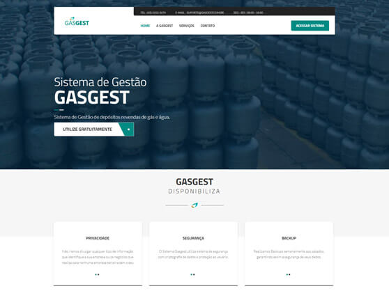 Gasgest Sistema de Gestão