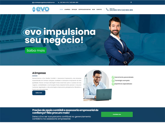 Evo Gestão Contábil + Assessoria Empresarial